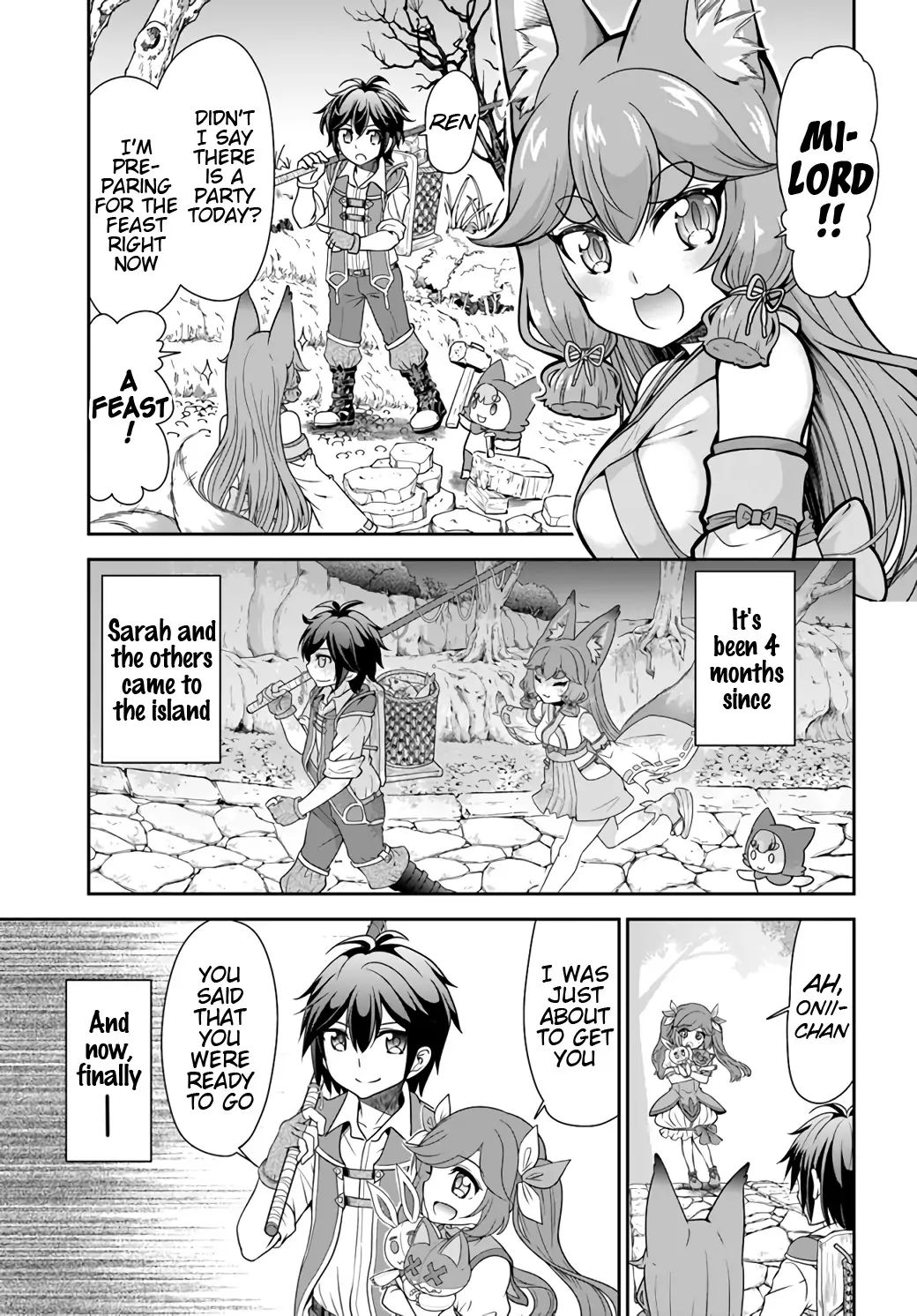 Tenohira Kaitaku Mura de Isekai Kenkokuki: Fueteku Yome-tachi to Nonbiri Mujintou Life Chapter 20 11